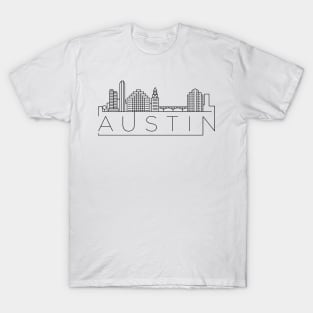 Austin Minimal Skyline T-Shirt